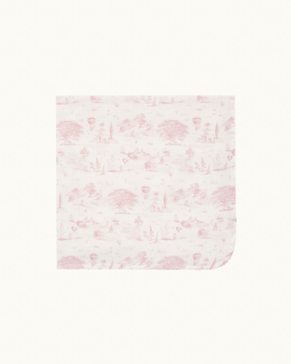 Baker Toile de Jouy Muslin Set - Pink