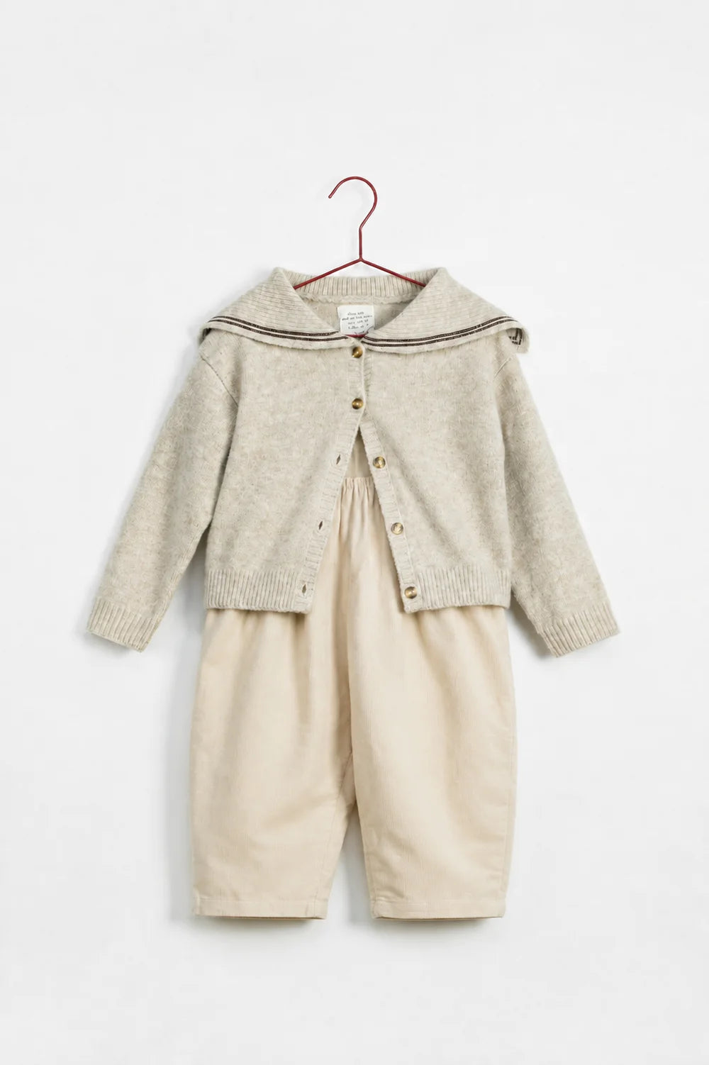 Wheat Corduroy Overalls - Please Mom