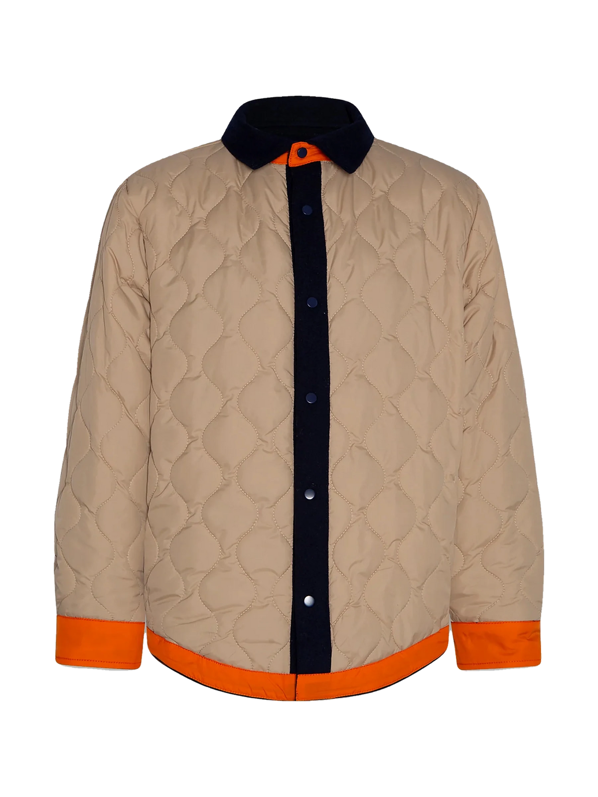 AO76 kids Flip Reversible Overshirt OL - Classic Navy, view 4