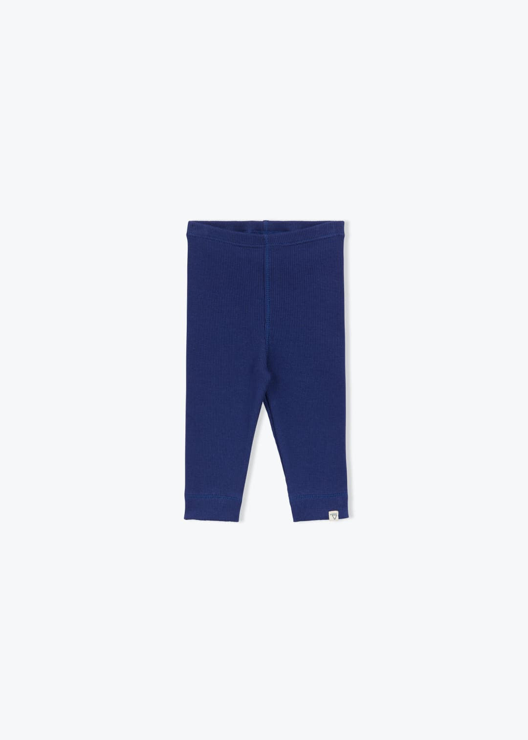 Baby Ribbed Leggings - Navy