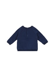 H25BS14 ARSENE & LES PIPELETTES Marine Sweat