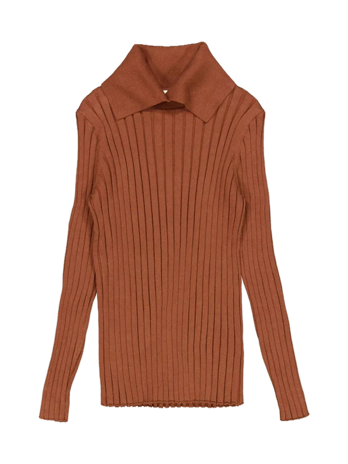 Clubhouse kids Brown Fold Over Turtleneck