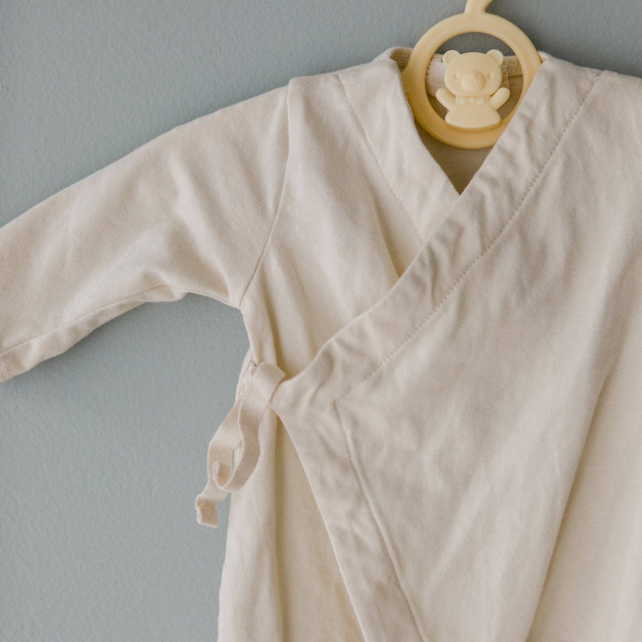 Cotton Footed Kimono Natural