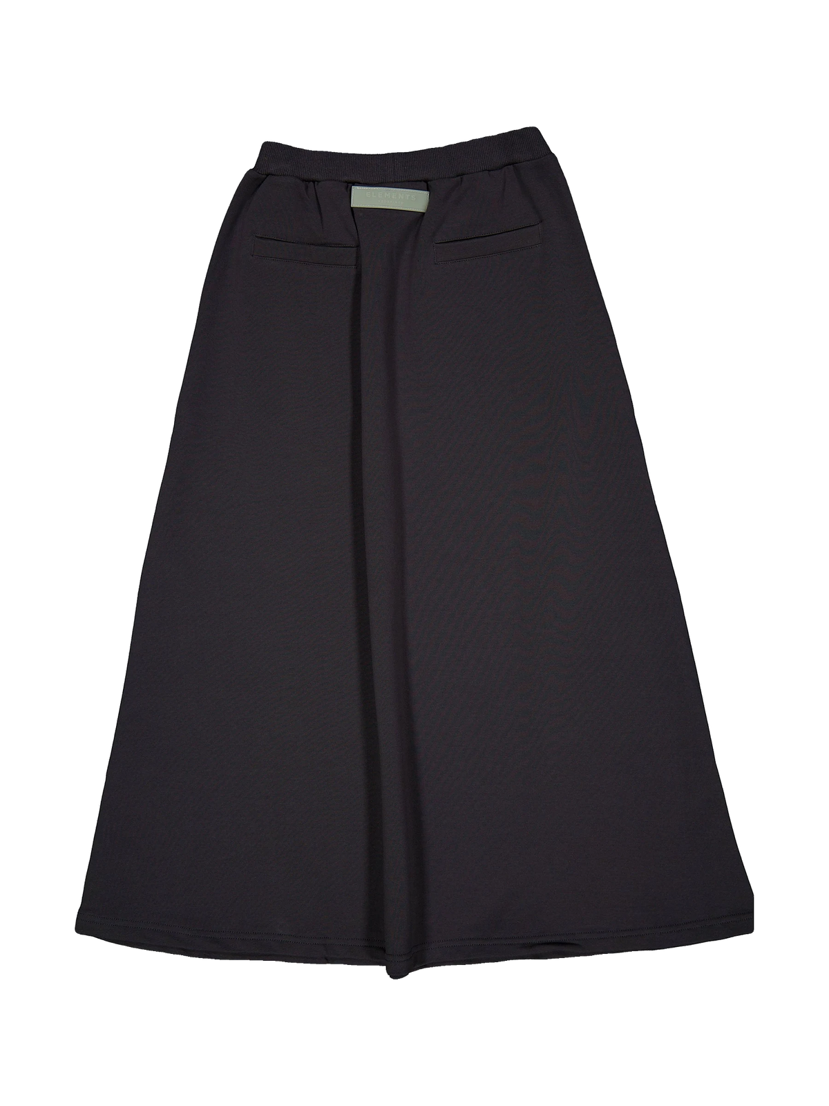 Elements kids Black Washed Denim Sweatshirt Maxi Skirt, view 2