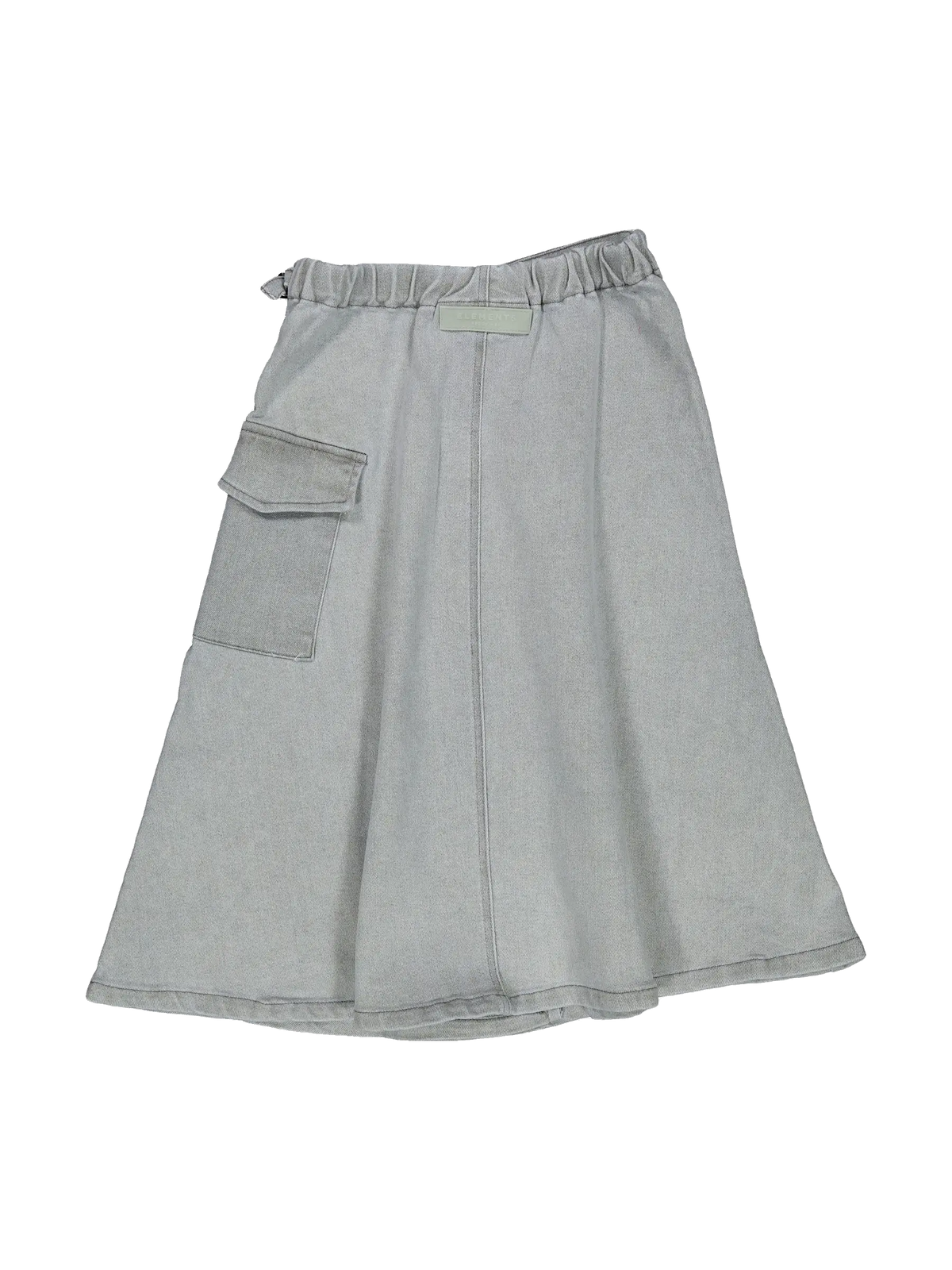Elements kids Gray Denim Wrap Skirt, view 2