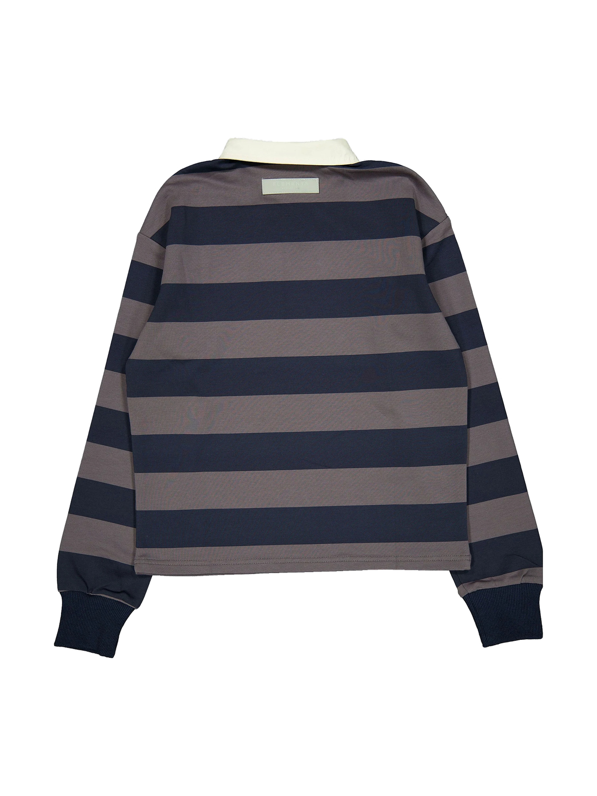 Elements kids Gray Striped Collar Sweatshirt, view 2