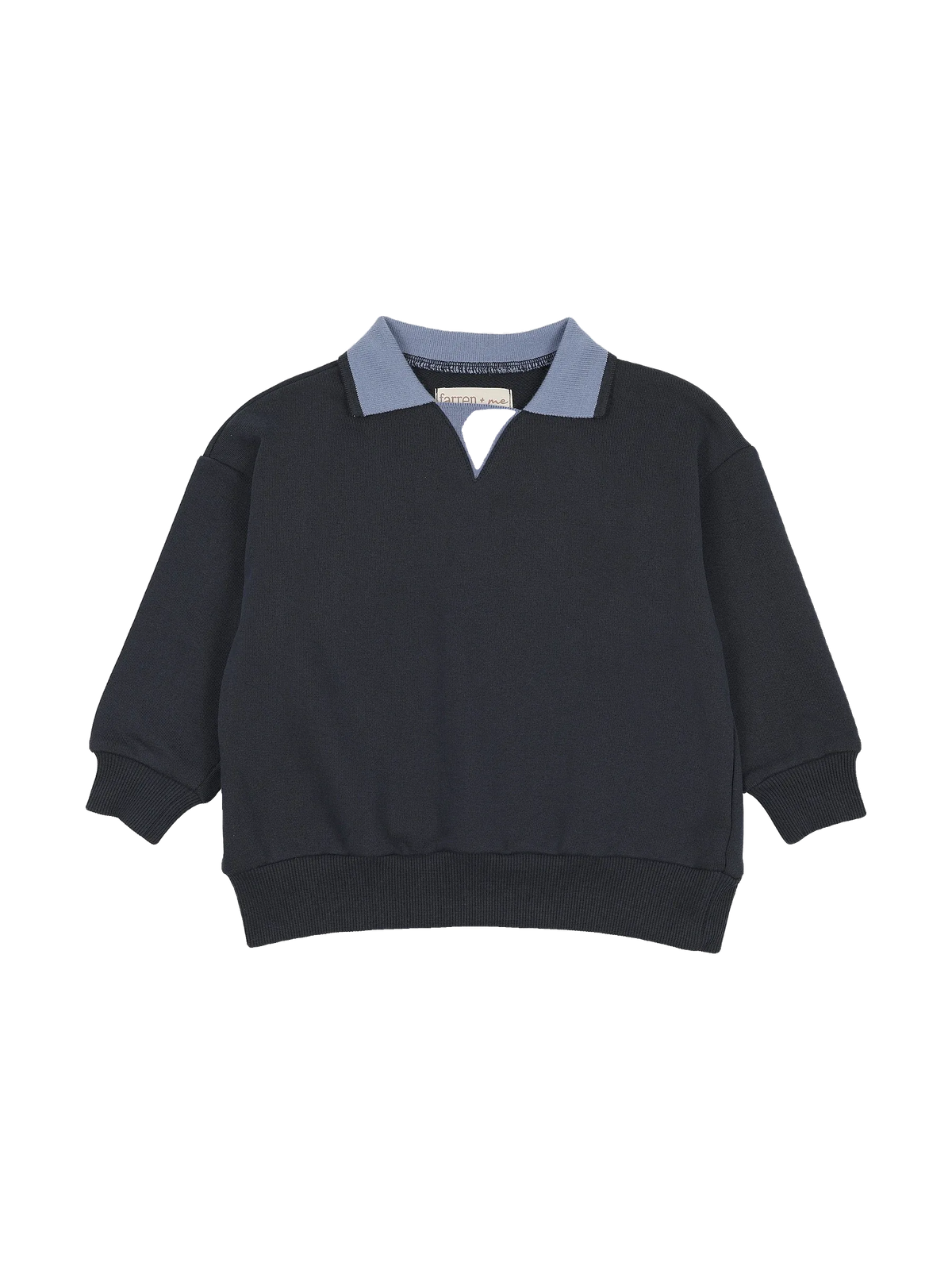 Farren and Me kids Polo – Medium Blue