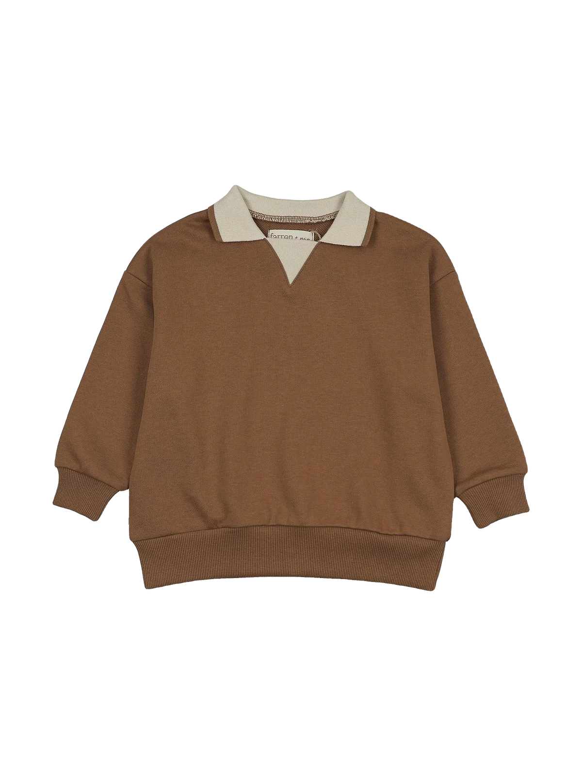 Farren and Me kids Polo – Ochre