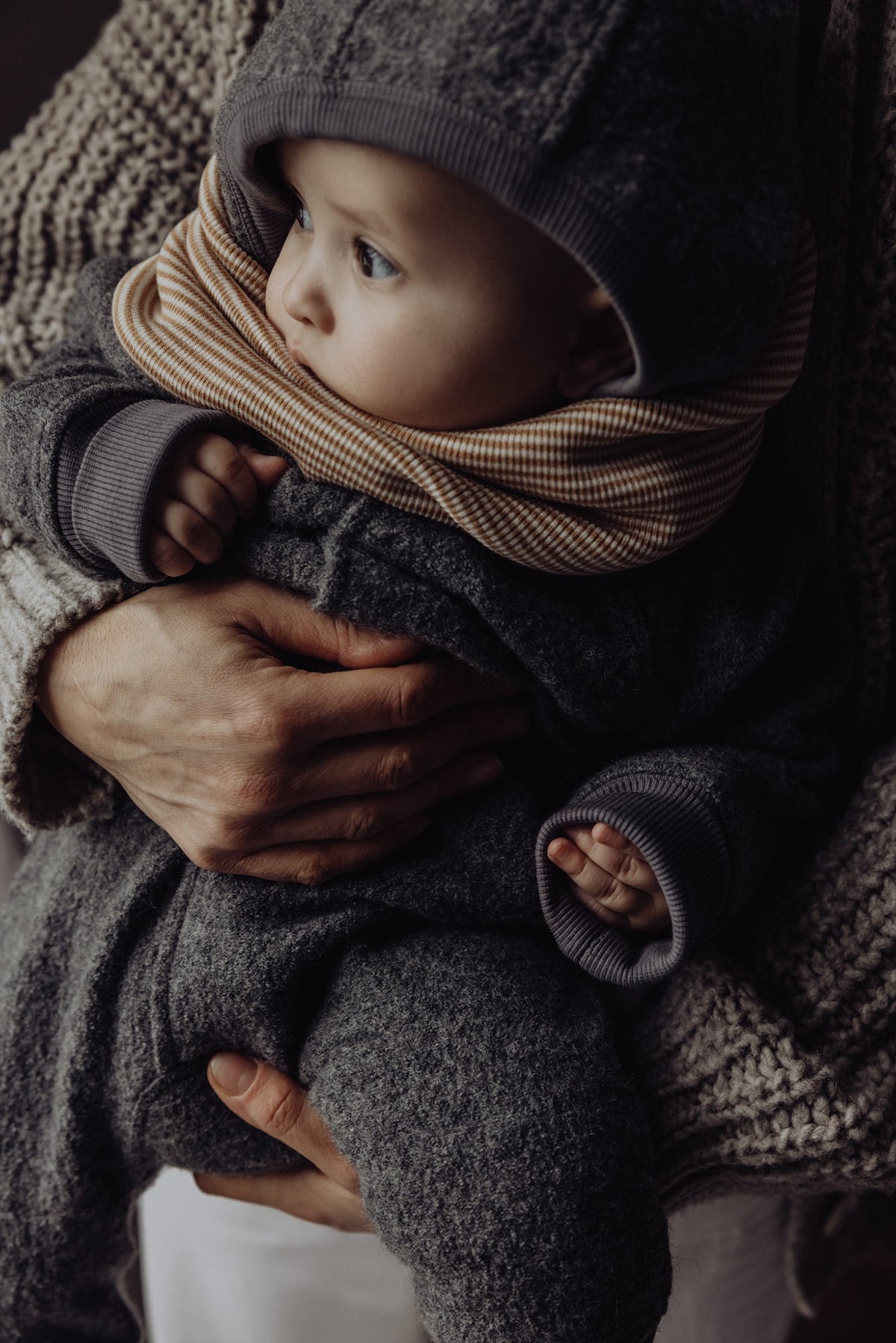 Finch and Fable kids Wool Onepiece - Storm - alternate view