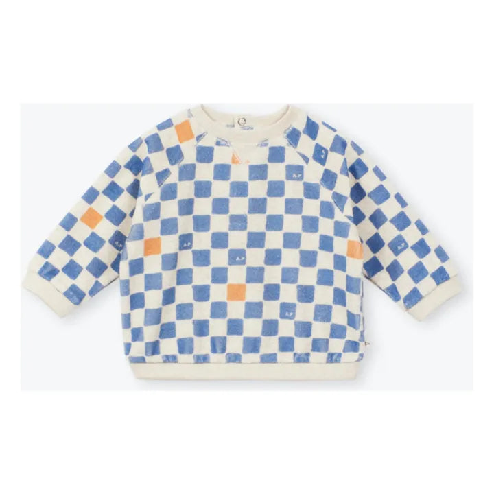 Cobalt checkered Sweatshirt