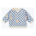 Cobalt checkered Sweatshirt