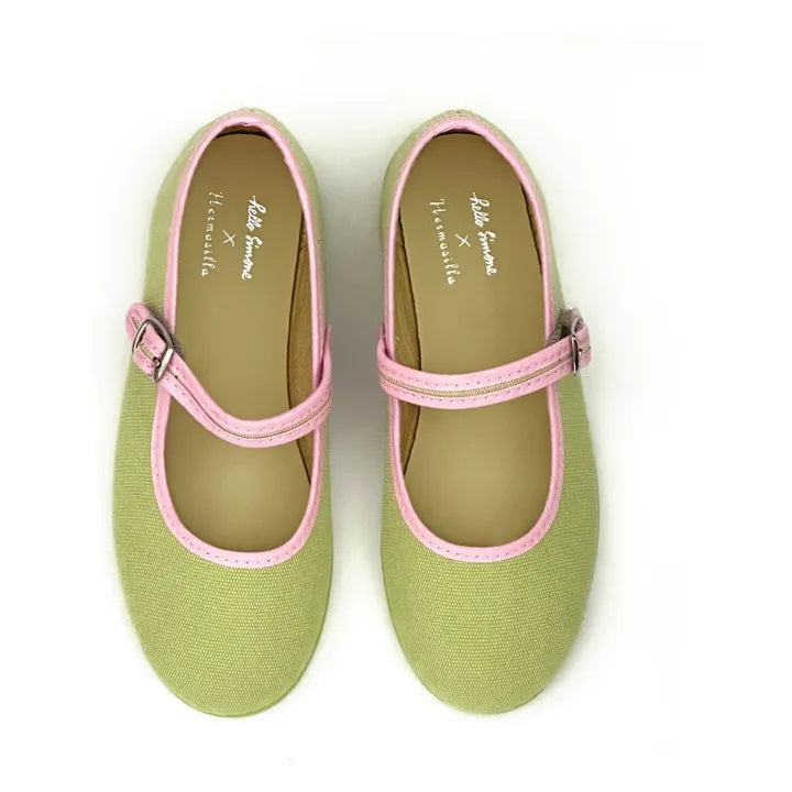Hello Simone x Hermosilla collaboration Pistachio Green