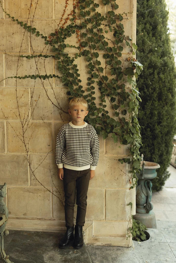 Silken Moss Chunky Sweater