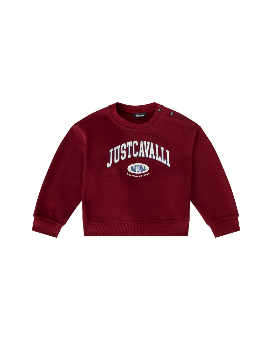 Just Cavalli Sweatshirt Neusi - Bordeaux