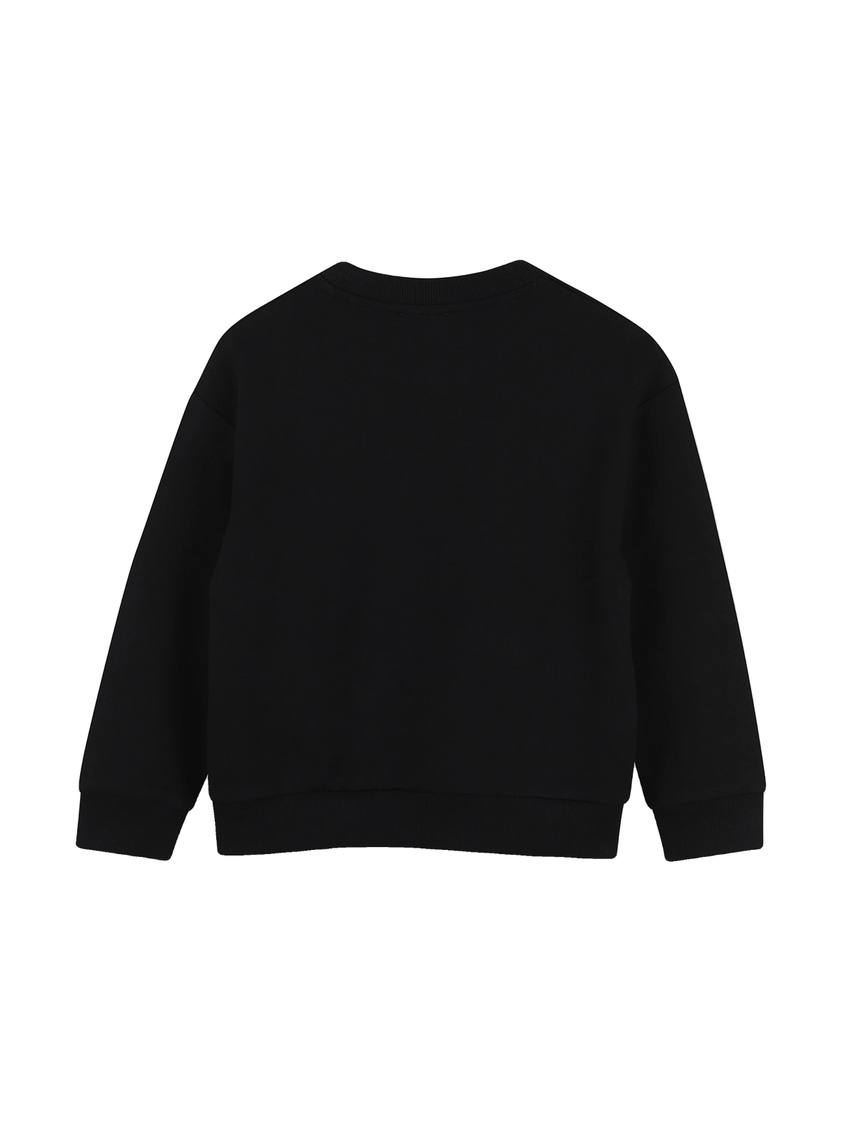 Kenzo Kids black fleece sweatshirt, back view