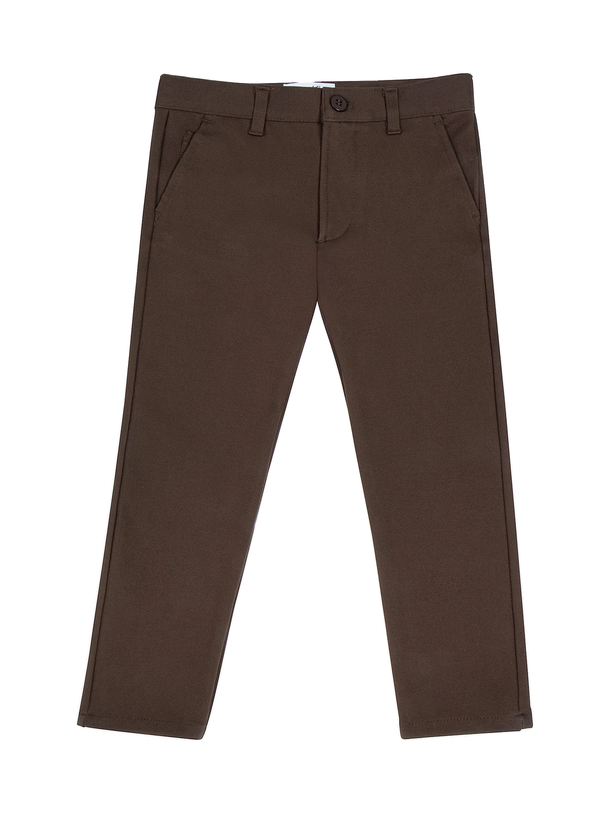 Kin and Kin Boy's Stretch Pants – Brown