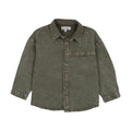 Boys Shirt – Washed Green