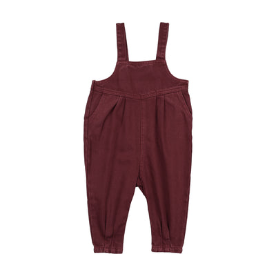Baby Overall – Washed Burgundy
