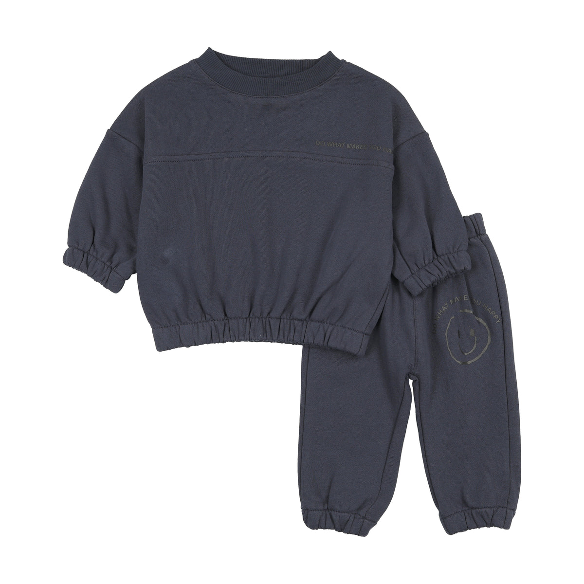 French Terry 2-piece Set – Navy