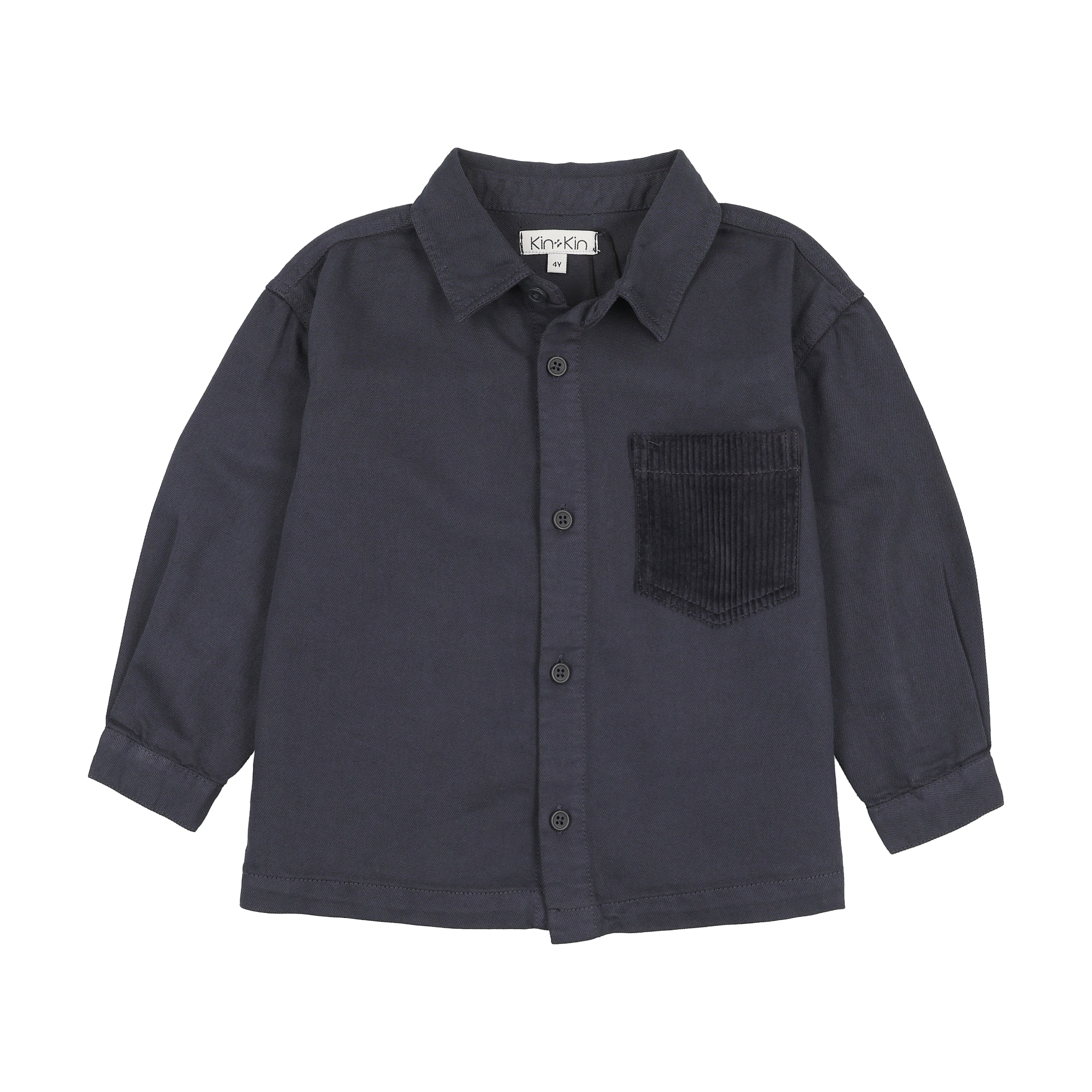Denim Shirt – Navy