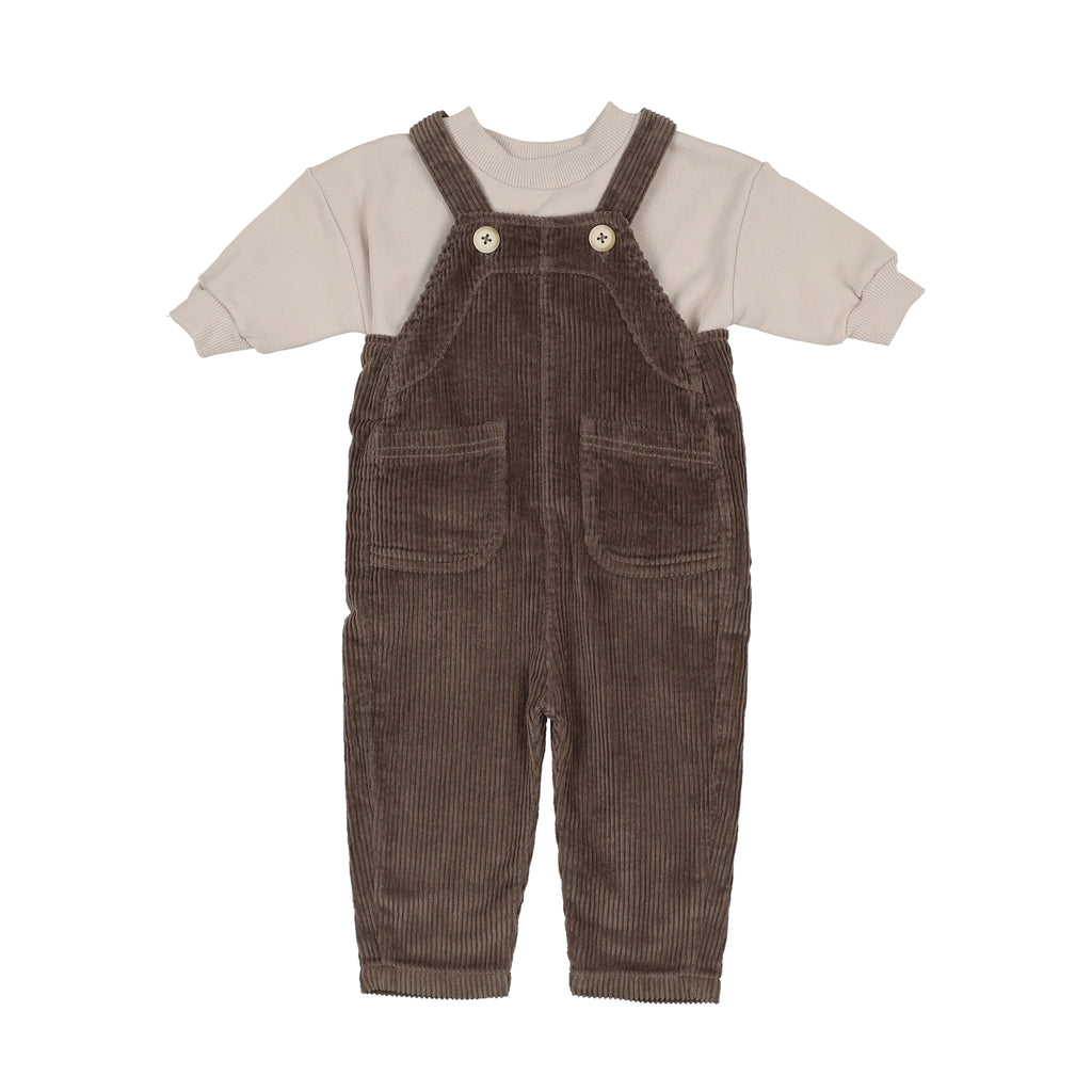 Corduroy Overall Set – Umber - Kin and Kin