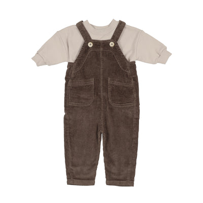 Corduroy Overall Set – Umber