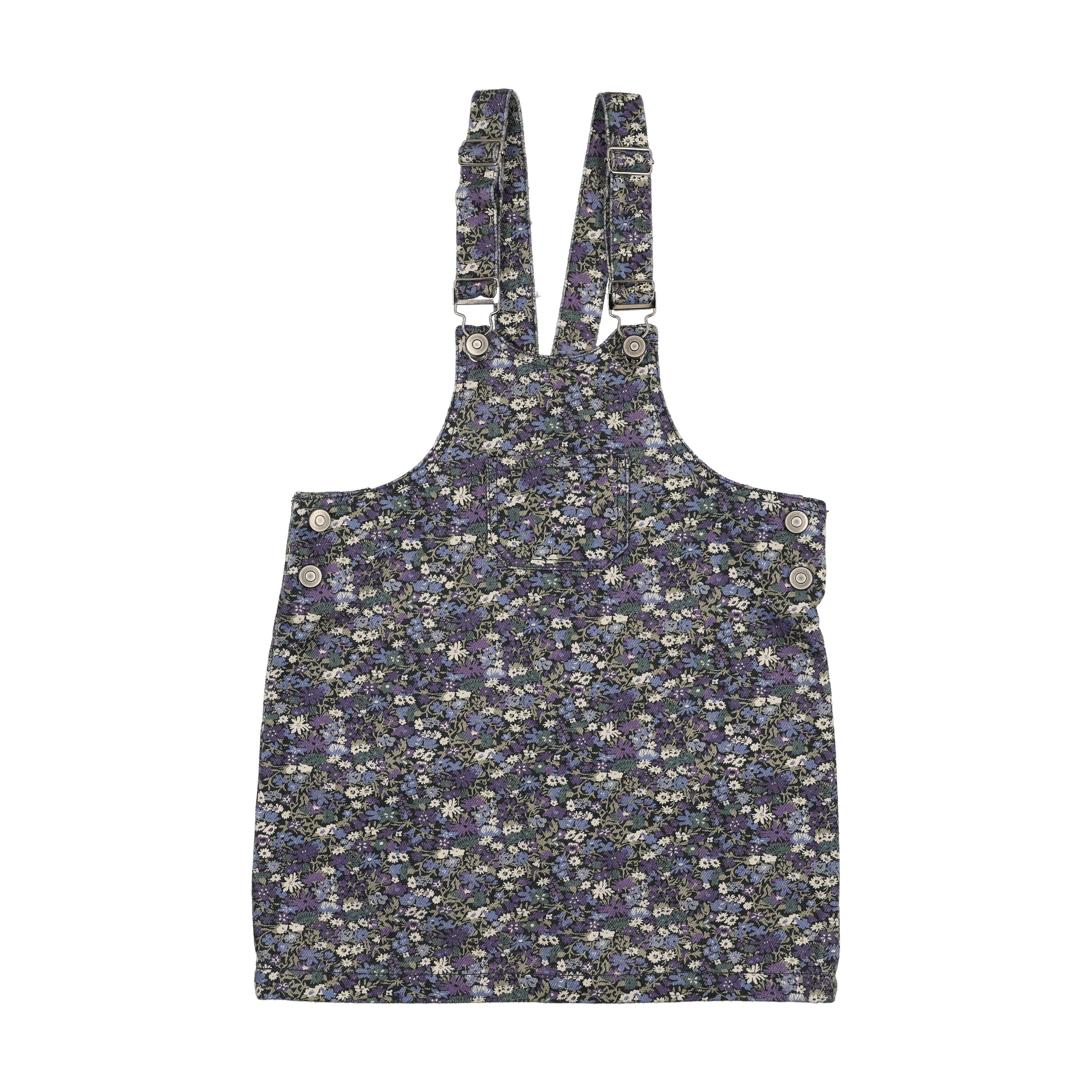 Denim Jumper – Navy Liberty Print