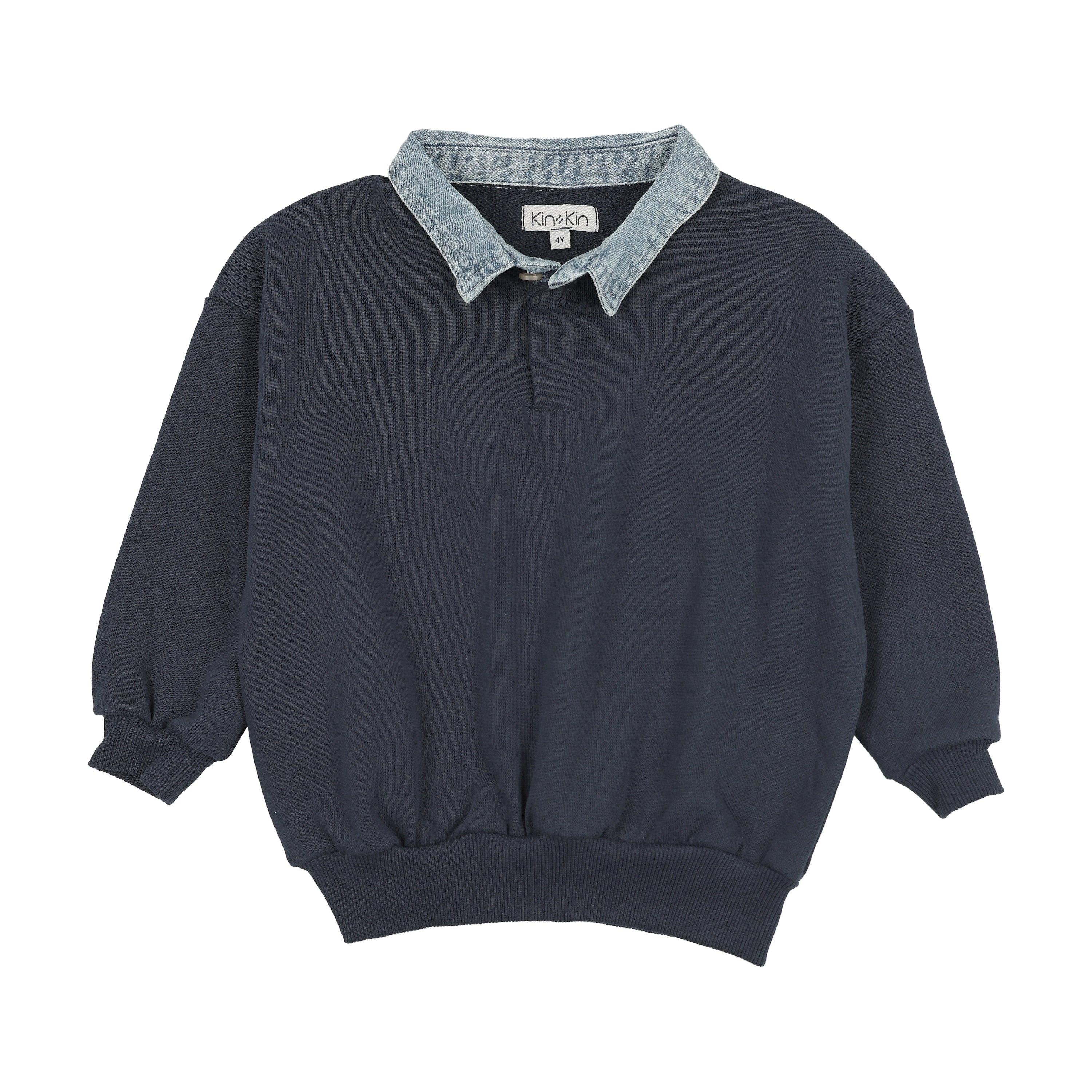 Oversized Sweatshirt – Navy