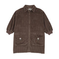 Corduroy Shirt Dress – Umber - Kin and Kin