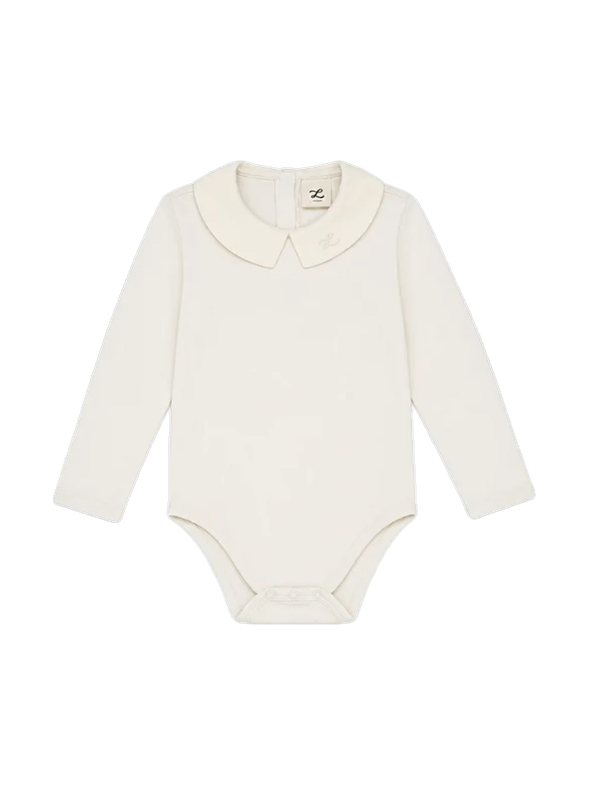 L by Ladida kids Cream Embroider Onesie