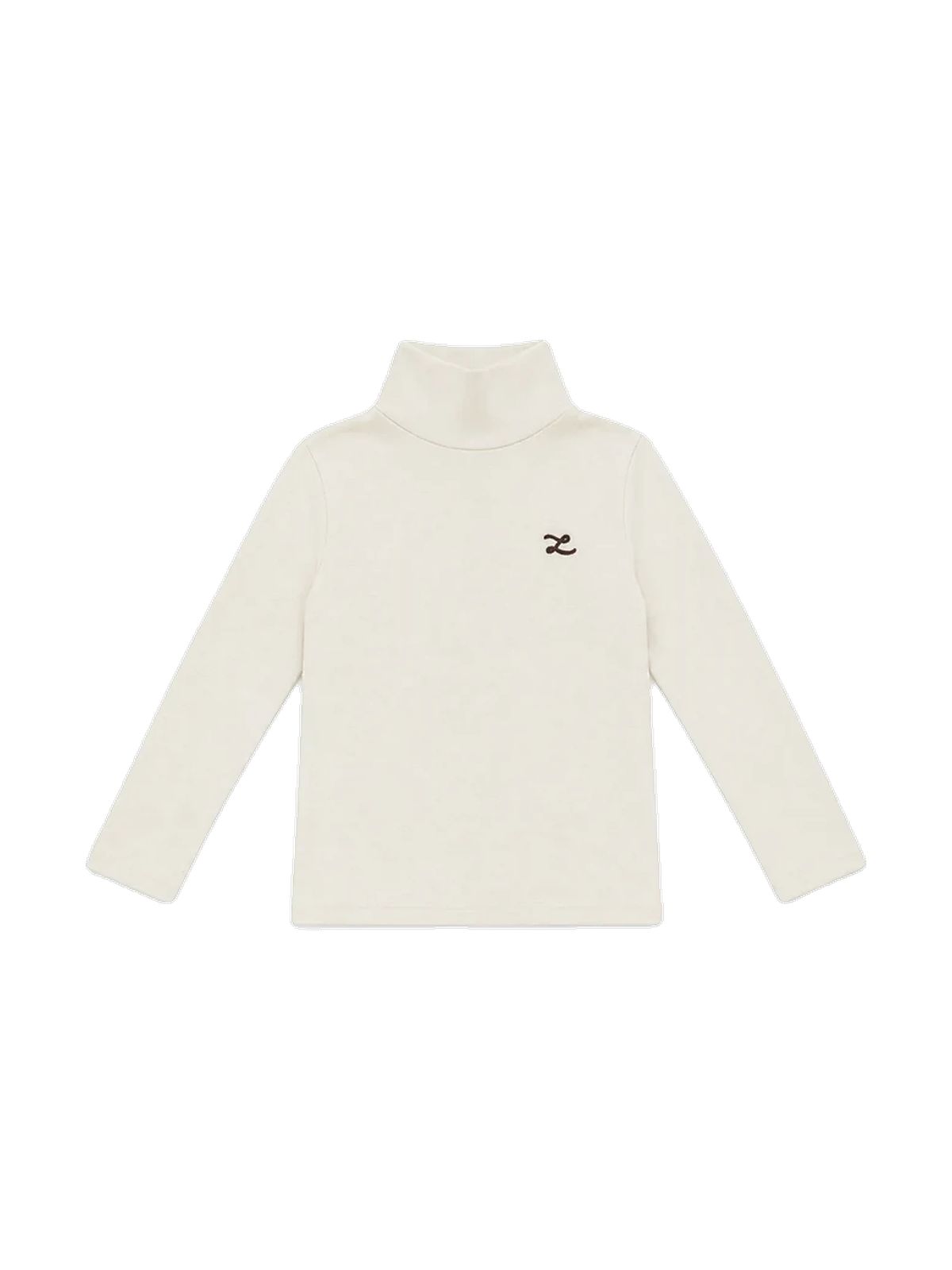 L by Ladida kids Cream Patch Turtleneck