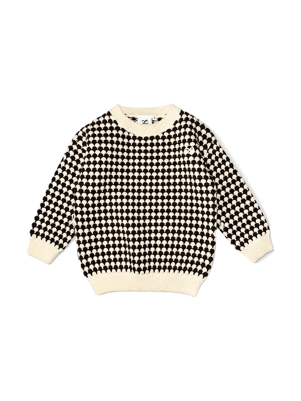L by Ladida kids Silken Moss Chunky Sweater