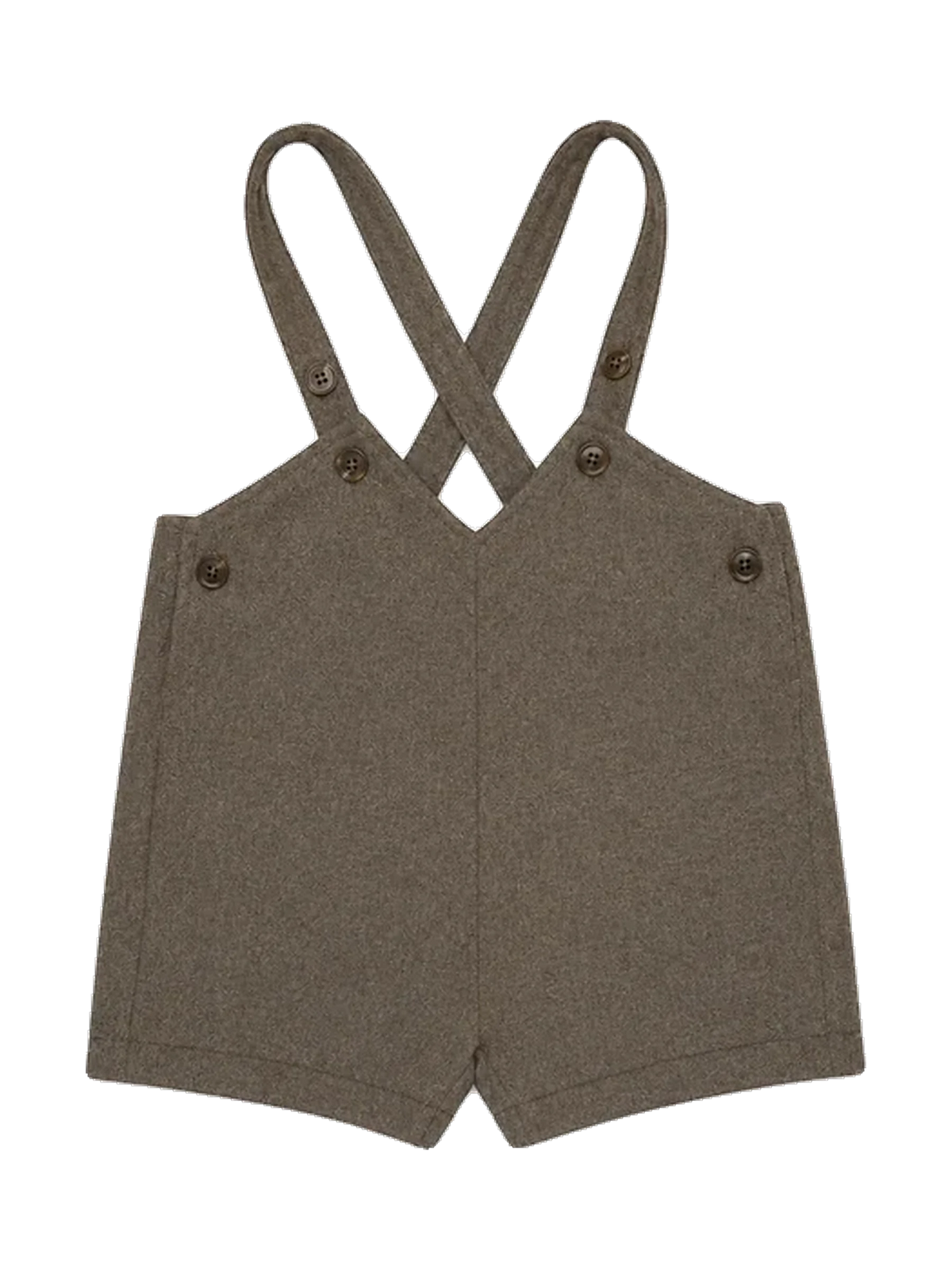 L by Ladida kids Silken Moss Wool Short Overall