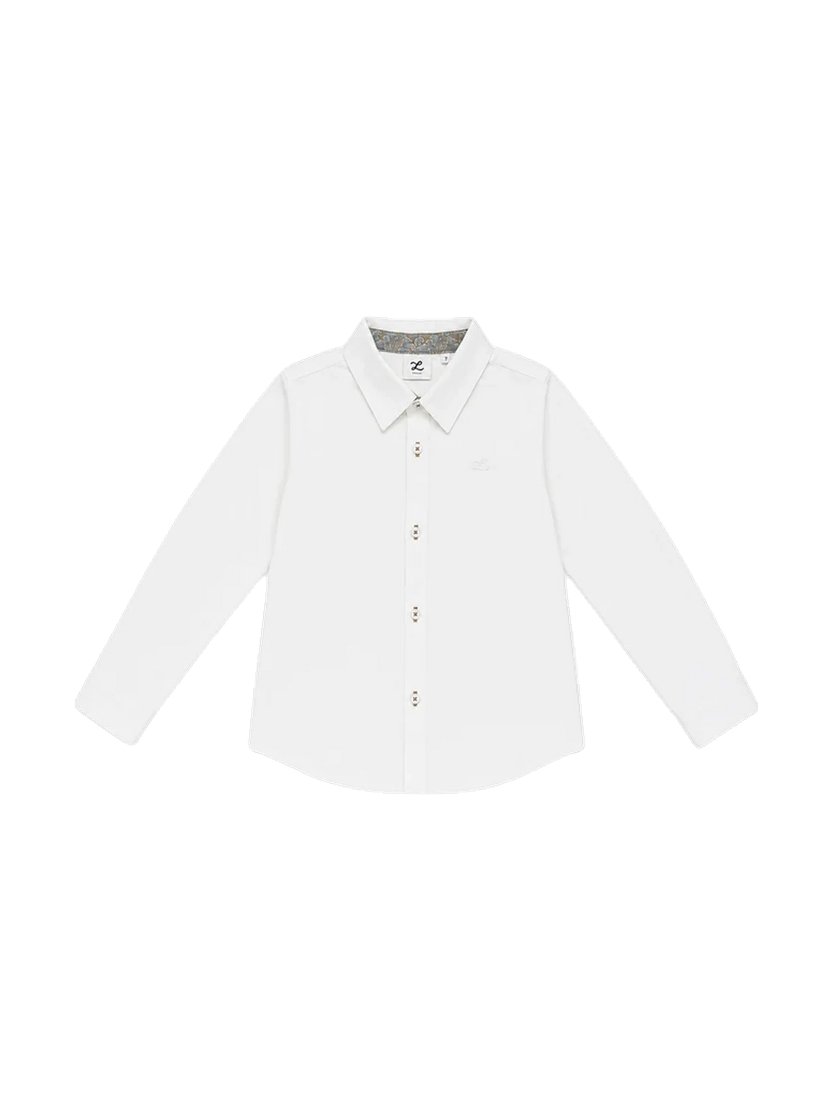 L by Ladida kids White Mosaic Shirt