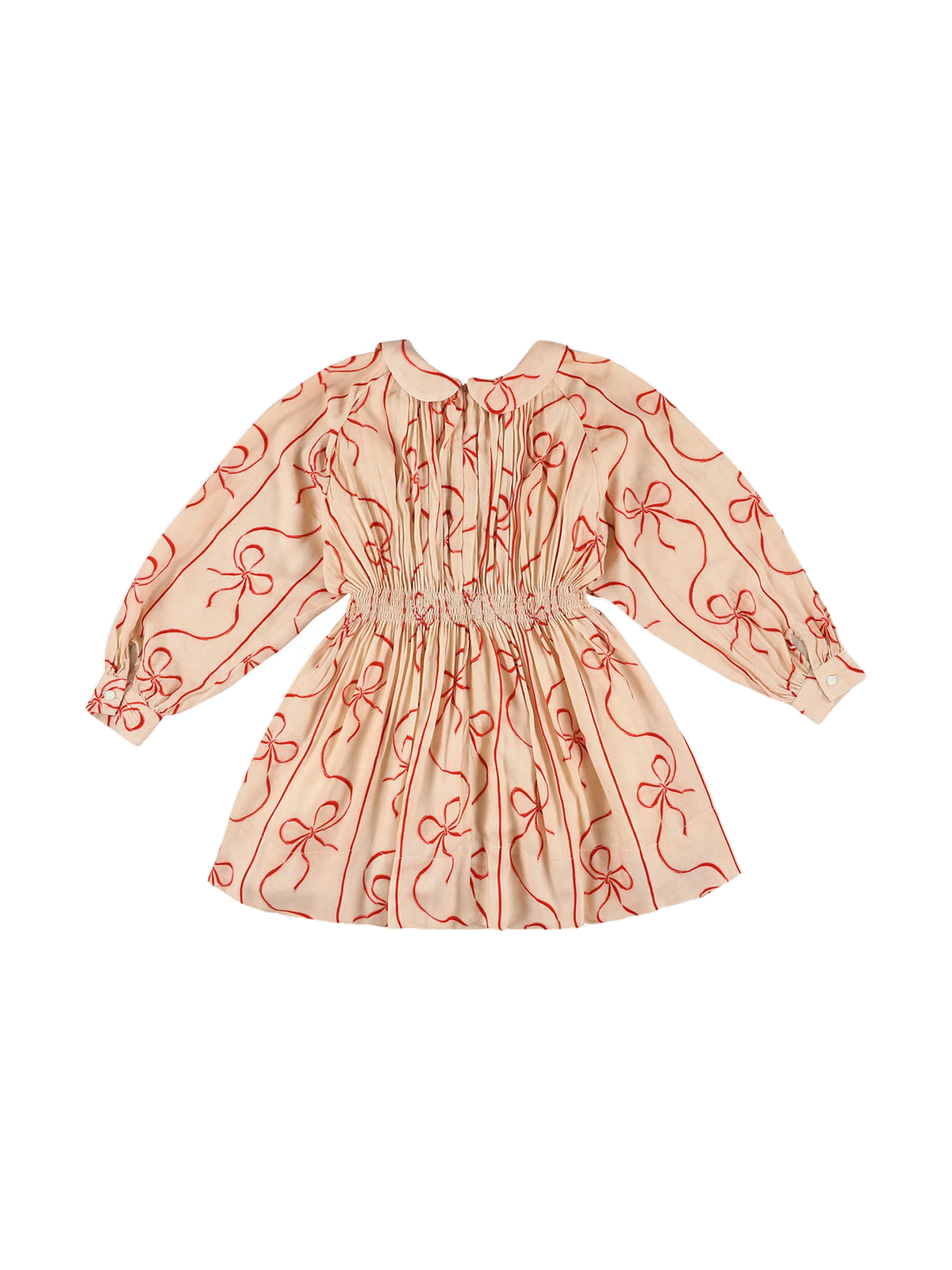 Morley kids Dress With Smock - Pink, view 2