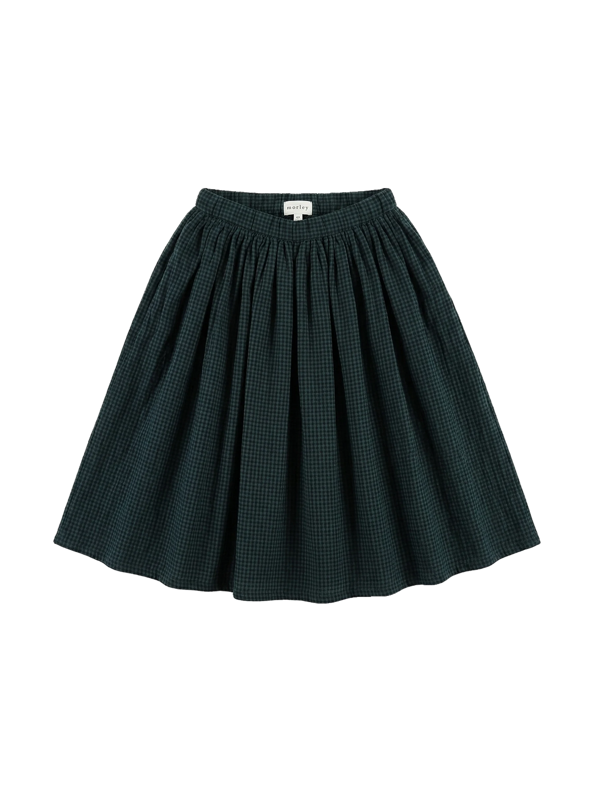 Morley kids Skirt With Pleats - Bleu Green