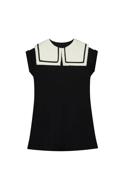 Odissey Sweat Dress In Black