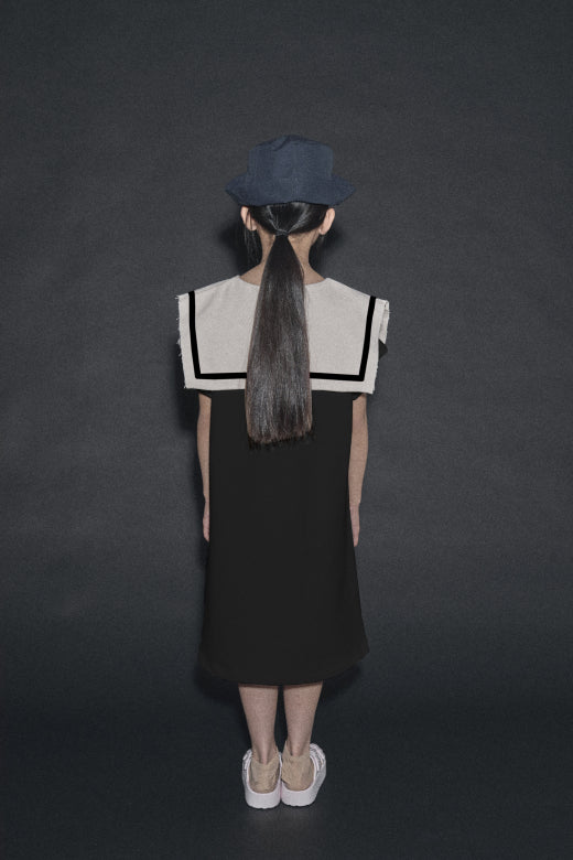 Odissey Sweat Dress In Black