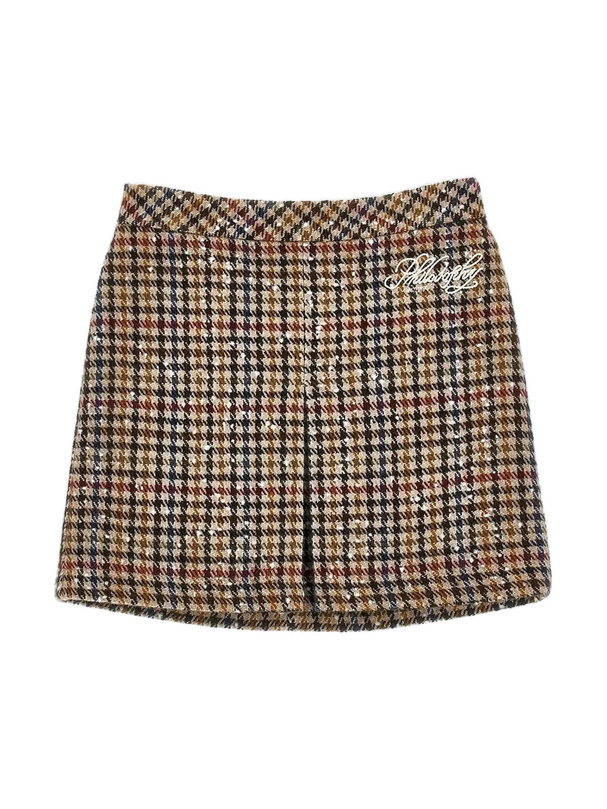 Philosophy kids Houndstooth Skirt - Multicolor