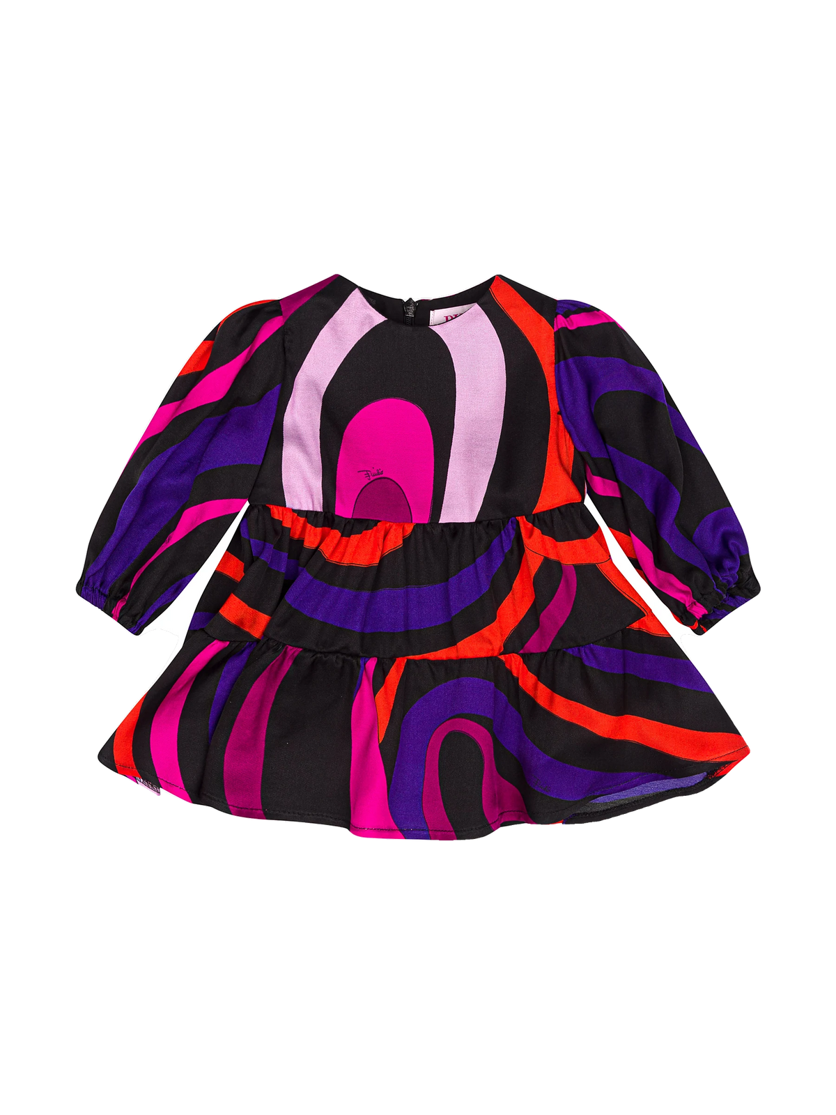 Pucci kids Woven Dress - Purple Print