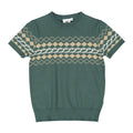 Fern Knit Jacquard Sweater