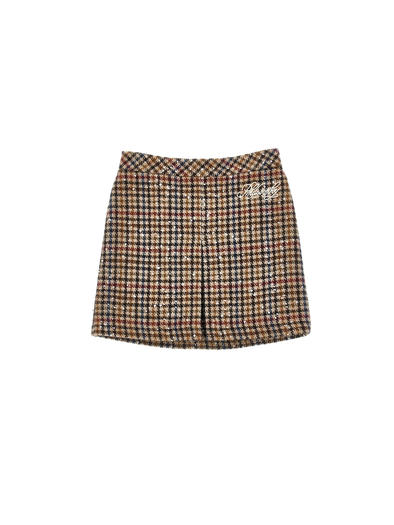 Houndstooth Skirt - Multicolor