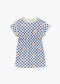 Cobalt checkered Jumper