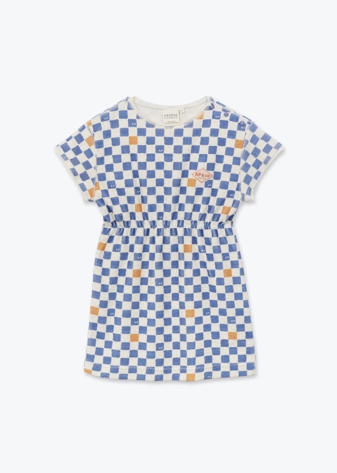 Cobalt checkered Jumper