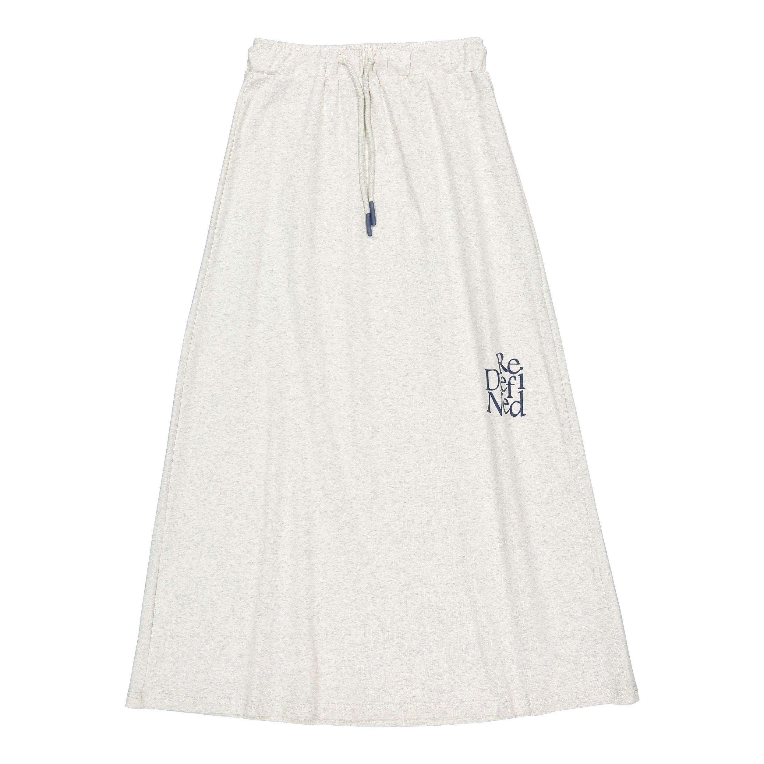 ELS2629 Heather Grey Tee Skirt