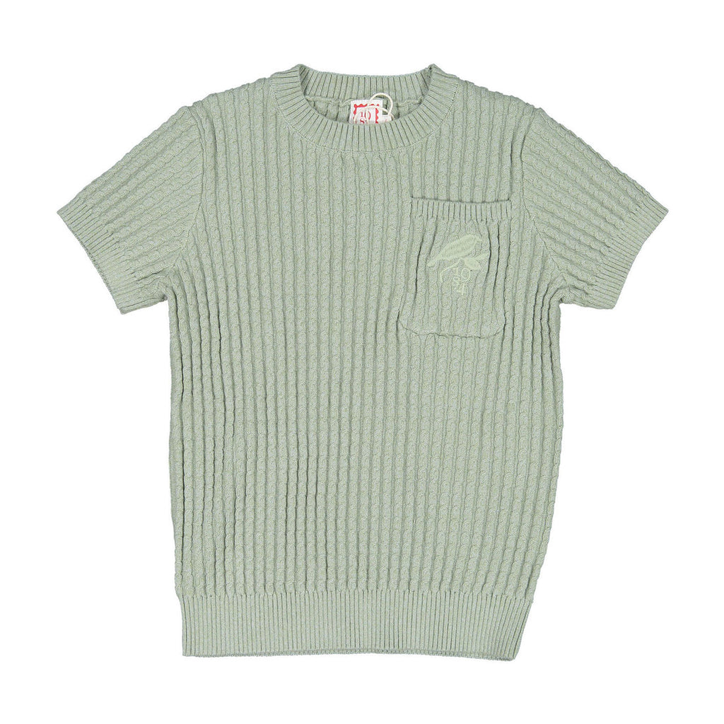 1984356 Sage Cable Knit Sweater