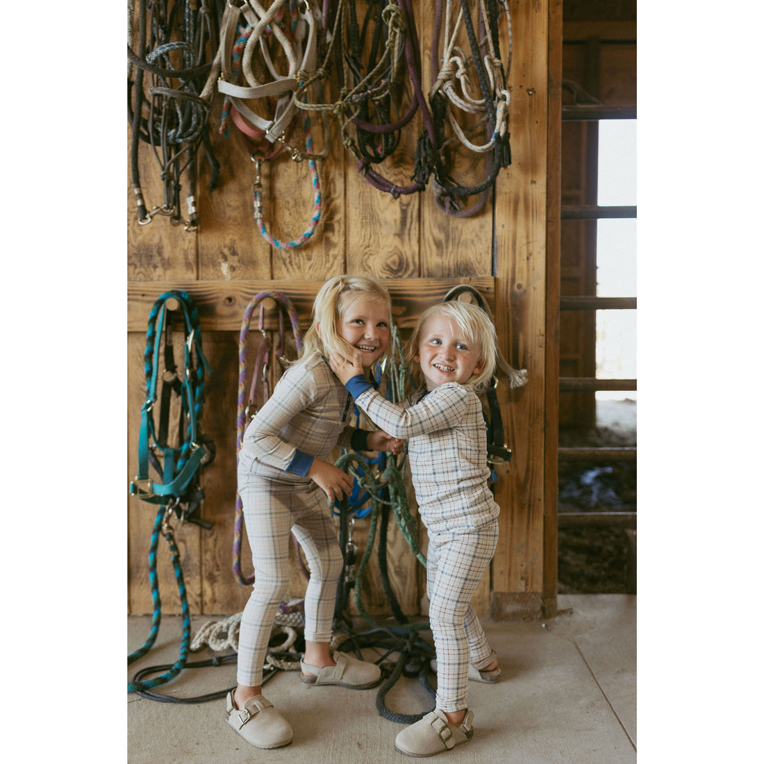 Pijama de cuadros Ladida