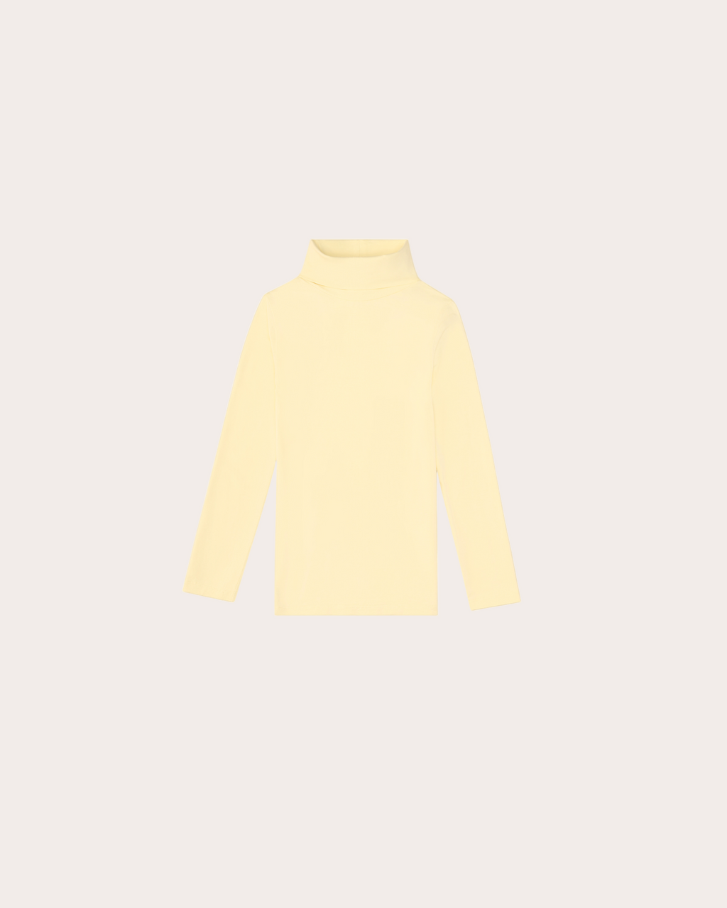 K1140 The Sunday Collective essential turtleneck in buttercream