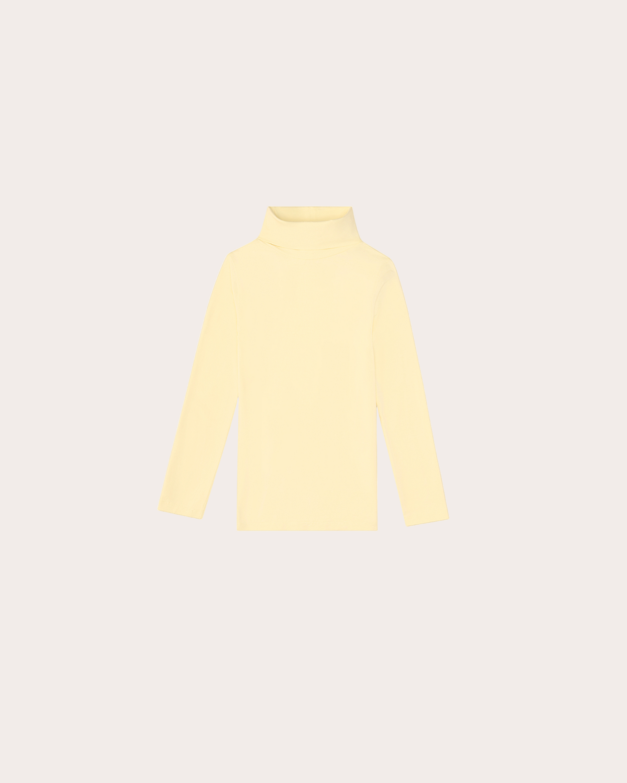 K1140 The Sunday Collective essential turtleneck in buttercream