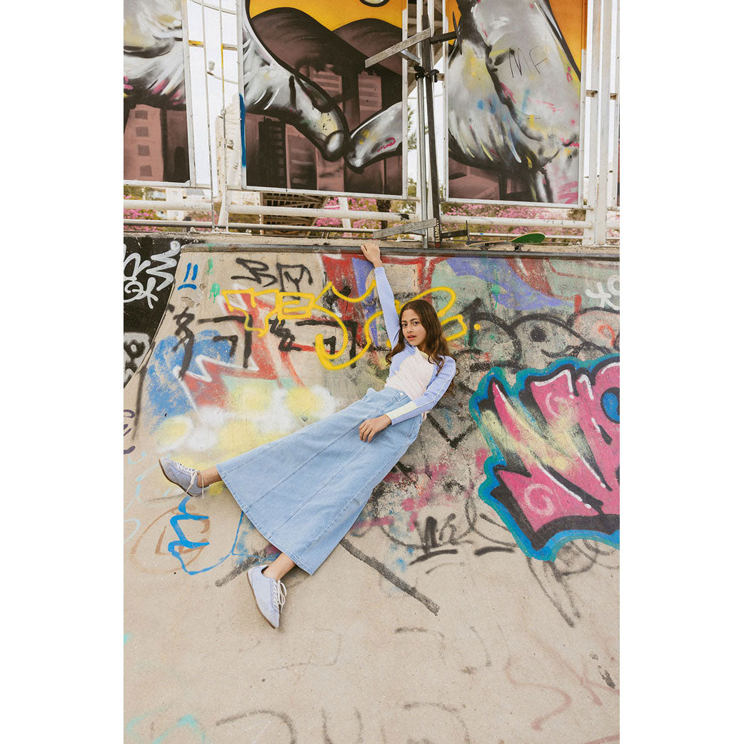 CH25104 Pastel Blocked Tee